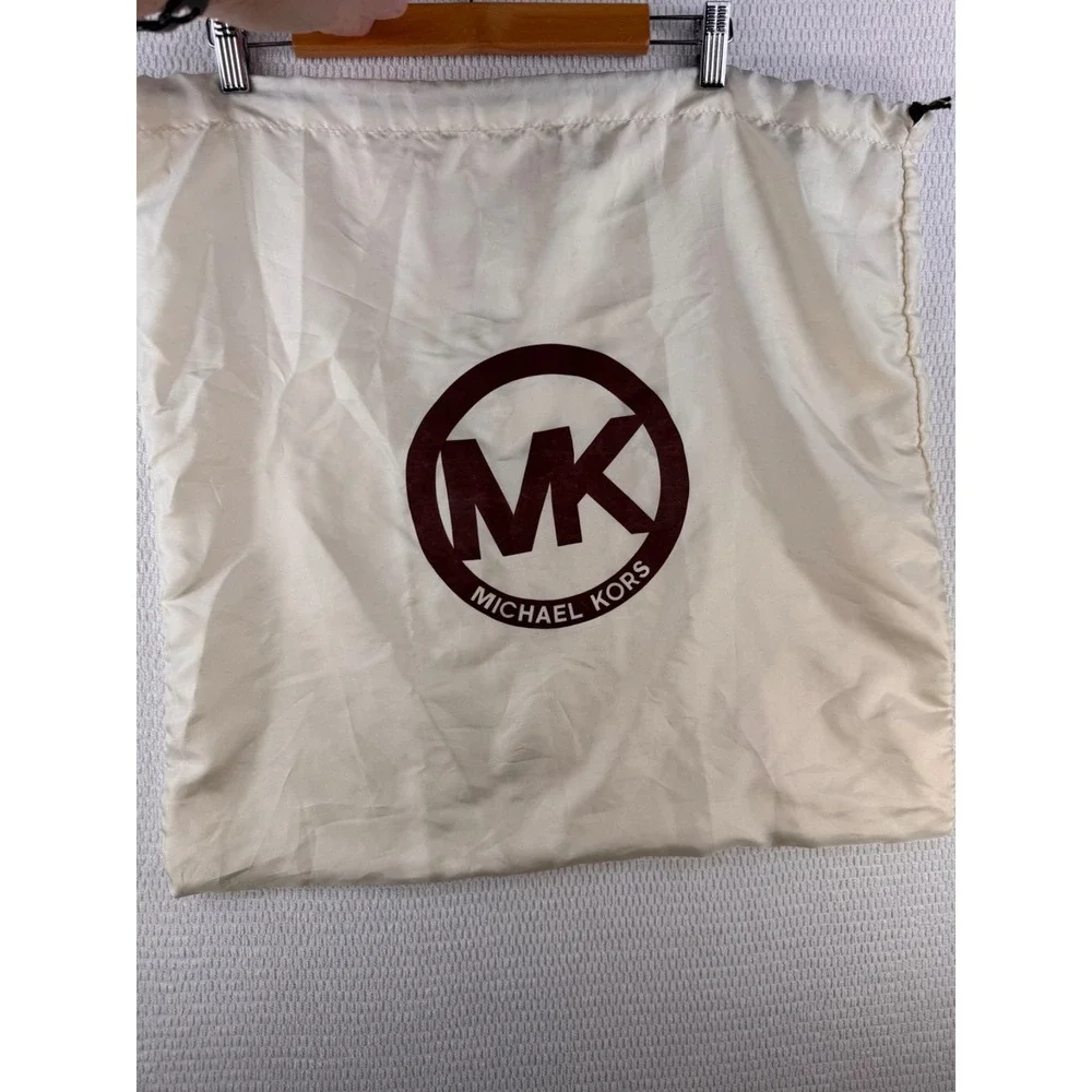 Michael Kors Dust Bag Drawstring Storage Bag White 22x21 Purse Handbag Large